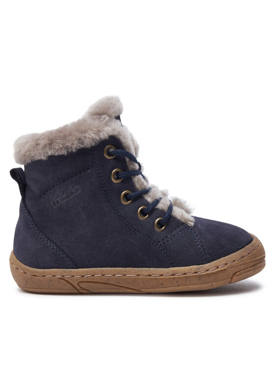 Froddo Зимни обувки Minni Suede Laces G2110140-4 S Син за Момичета цена