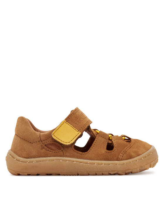 Froddo Сандали Barefoot Elastic Sandal G3150262-3 M Кафяв за Момчета цена