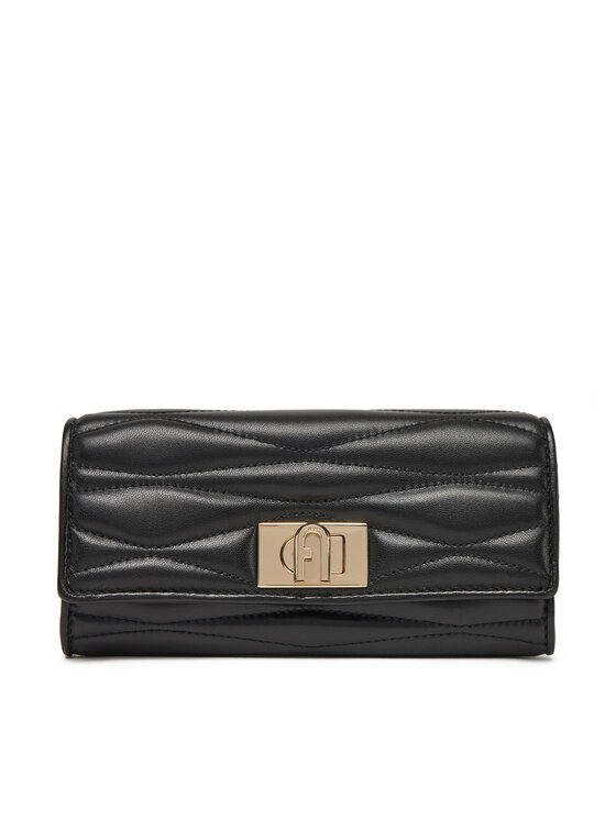Furla Голям дамски портфейл 1927 PCV0ACO BX3221 O6000 Черен за Жени цена