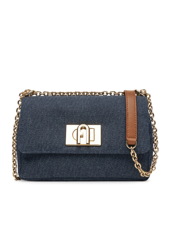 Furla Дамска чанта BAFKACO DE0000 2677S Тъмносин за Жени цена