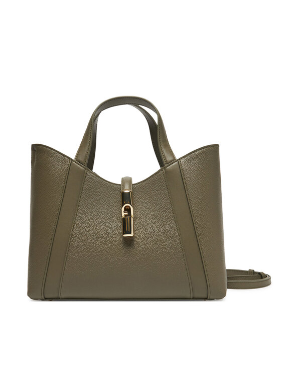 Furla Дамска чанта Goccia S WB01789 BX3353 KH 2810S Зелен за Жени цена