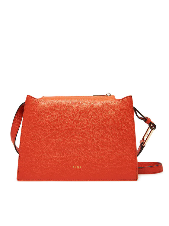 Furla Дамска чанта Nuvola S Crossbody WB01275-BX2045-O6000-1007 Czarny WB01275 HSF000 CN KP000 Оранжев за Жени цена