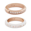 Furla Комплект 2 пръстена 1927 WJ00251 K22000 3914S Розово злато за Жени цена