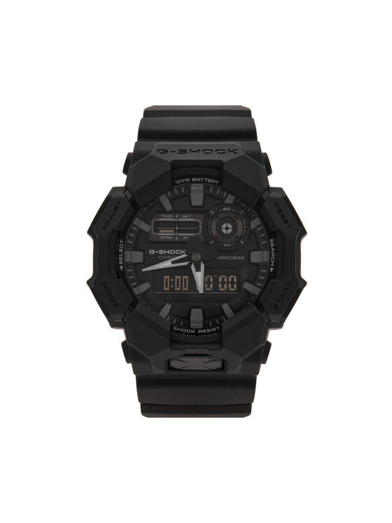 G-Shock Часовник GA-010-1A1ER Черен за Мъже цена