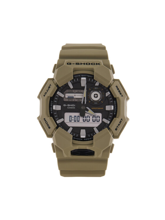 G-Shock Часовник GA-010-5AER Бежов за Мъже цена
