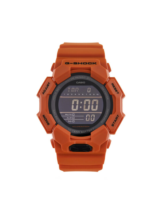 G-Shock Часовник GD-010-4ER Оранжев за Мъже цена