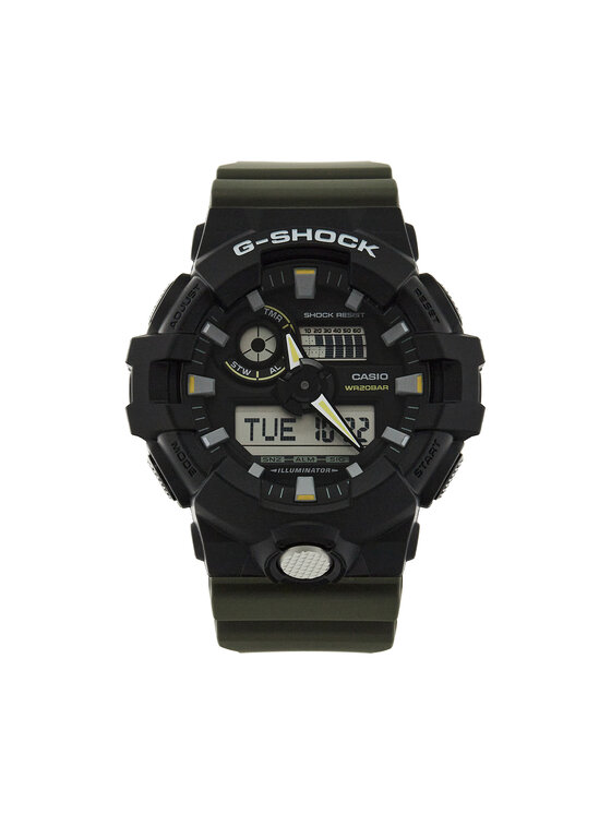 G-Shock Часовник Two Tune Utility GA-710TU-1A3ER Каки за Мъже цена