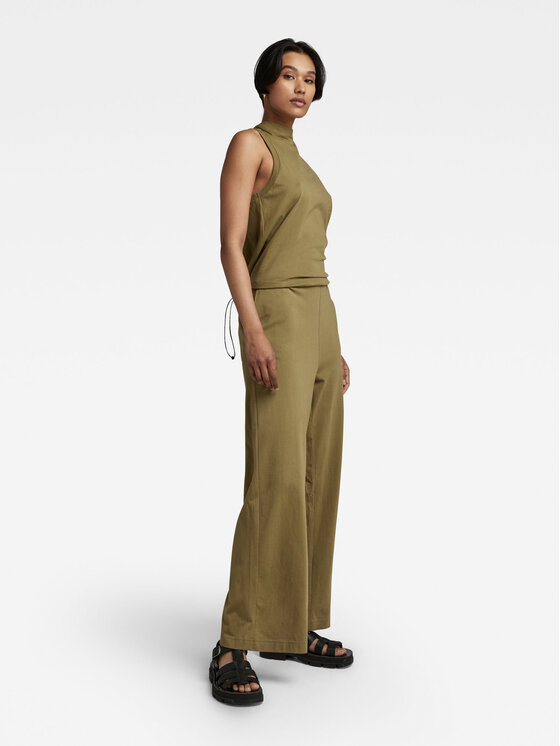G-Star Raw Гащеризон D23252-B771-B212 Зелен Regular Fit за Жени цена