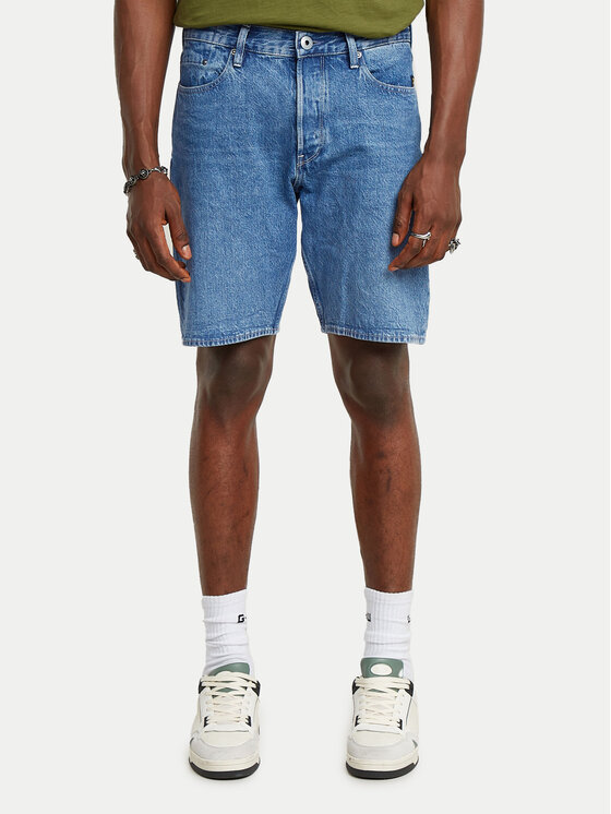 G-Star Raw Дънкови шорти Dakota D24411-D436 Син Slim Fit за Мъже цена