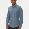 G-Star Raw Риза Marine D24963-D454 Син Slim Fit за Мъже цена