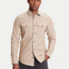 G-Star Raw Риза Marine D24963-D914 Бежов Slim Fit за Мъже цена