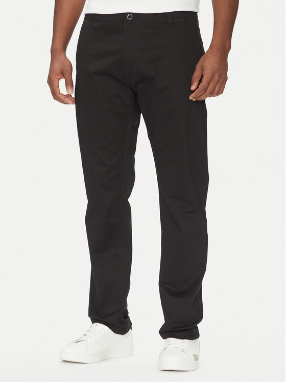 G-Star Raw Чино панталони Mosa D25547-5126 Черен Straight Fit за Мъже цена