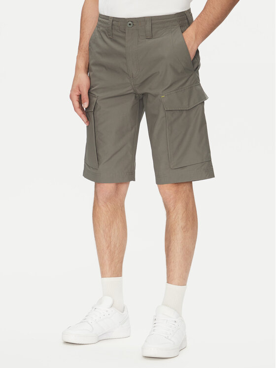 G-Star Raw Шорти от плат Core D26220-C973 Сив Regular Fit за Мъже цена