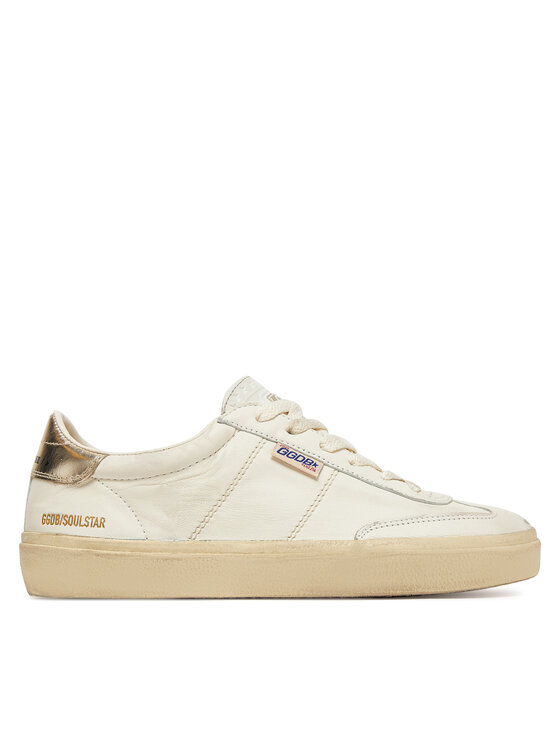 GOLDEN GOOSE Сникърси Soul Star GWF00464.F005054.10847 Екрю за Жени цена