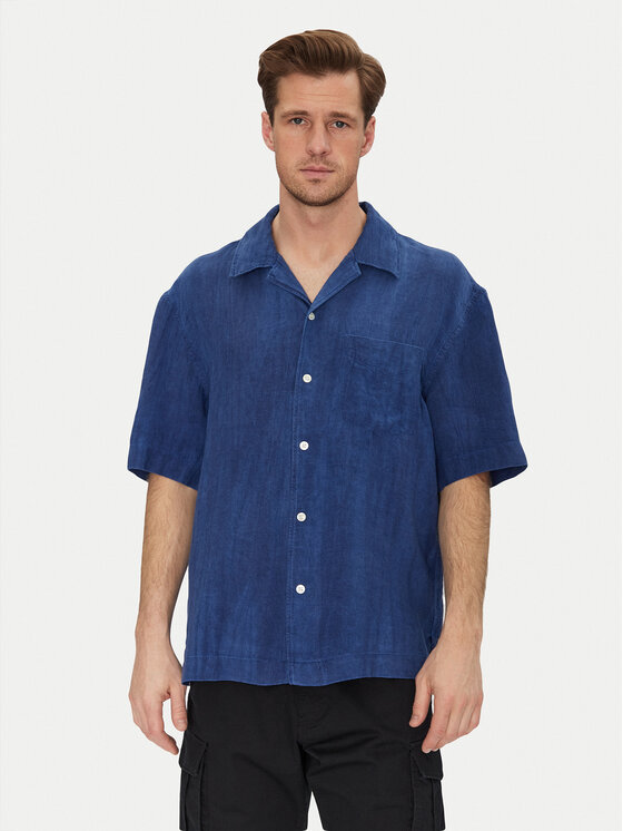 Gant Риза 3250062 Син Relaxed Fit за Мъже цена