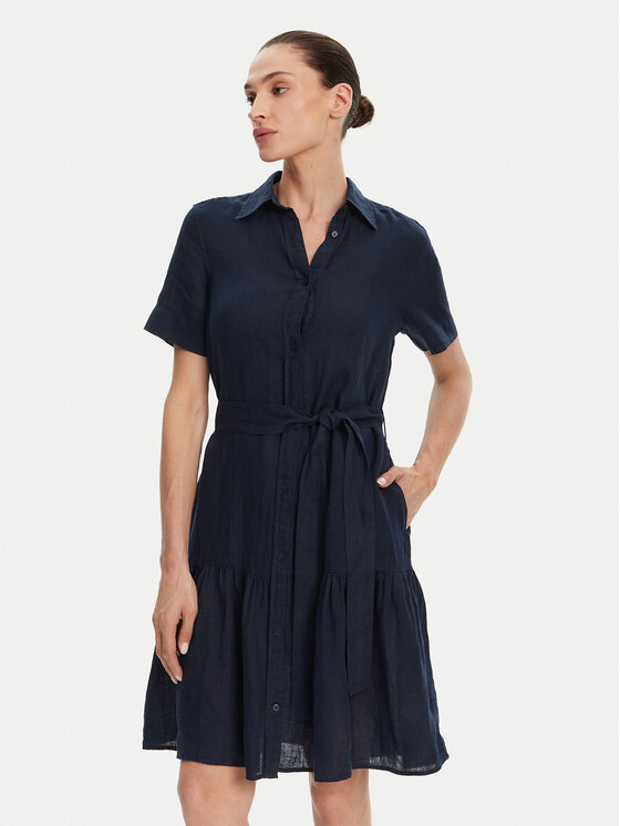 Gant Рокля тип риза 4503434 Тъмносин Regular Fit за Жени цена