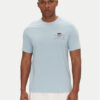 Gant Тишърт Archive Shield 2067004 Светлосиньо Regular Fit за Мъже цена
