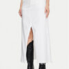 Gap Дънкова пола 870045-00 Бял Regular Fit за Жени цена