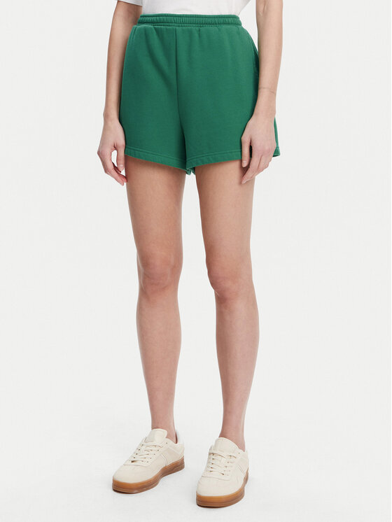 Gap Спортни шорти 714587-04 Зелен Relaxed Fit за Жени цена