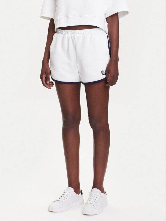 Gap Спортни шорти 778453-02 Бял Regular Fit за Жени цена