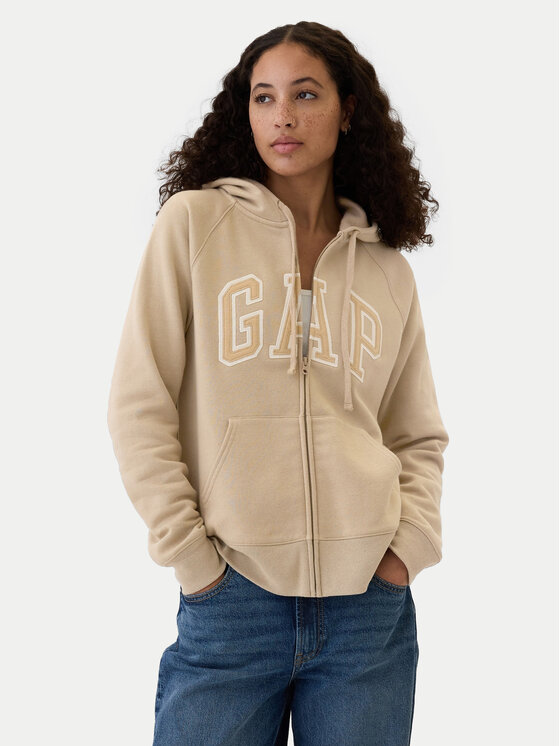 Gap Суитшърт 463503-51 Бежов Regular Fit за Жени цена