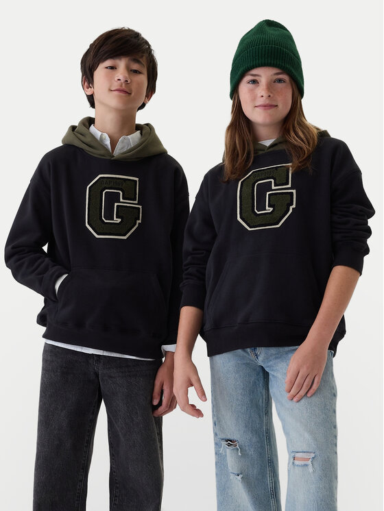 Gap Суитшърт 517824-02 Черен Regular Fit за Бебета цена