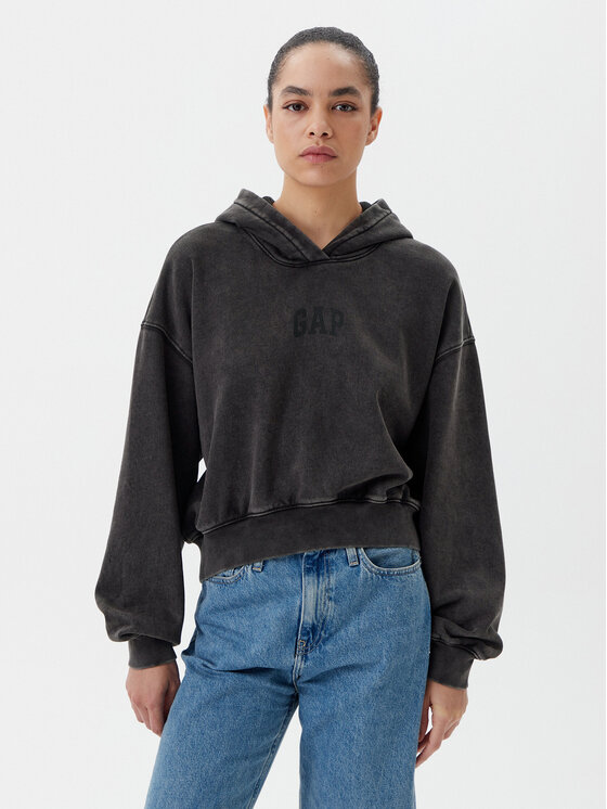 Gap Суитшърт 841725-03 Черен Regular Fit за Жени цена
