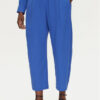Gap Текстилни панталони 713952-05 Син Regular Fit за Жени цена