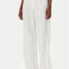 Gap Текстилни панталони 713998-01 Екрю Wide Leg за Жени цена