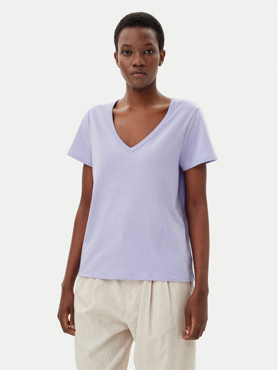 Gap Тишърт 723631-00 Виолетов Regular Fit за Жени цена