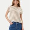 Gap Тишърт 723661-01 Бежов Regular Fit цвят на ниска цена