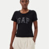 Gap Тишърт 729555-06 Черен Regular Fit за Жени цена