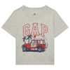 Gap Тишърт 779639-00 Сив Regular Fit цвят на ниска цена
