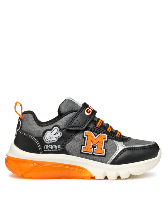 Geox Сникърси J Ciberdron Boy J46LBH 054FU C0039 M Черен за Момчета цена