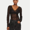 Gestuz Боди Laila 10909443 Черен Slim Fit за Жени цена