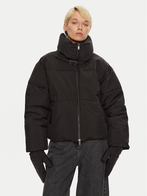 Gestuz Зимно яке Pinara 10909184 Черен Loose Fit за Жени цена