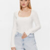 Gina Tricot Блуза Alba 18689 Бял Regular Fit за Жени цена