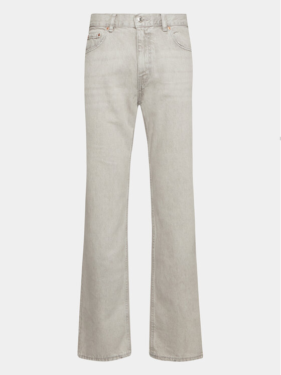 Gina Tricot Дънки 21489 Сив Straight Fit за Жени цена