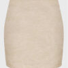 Gina Tricot Мини пола 19942 Бежов Regular Fit за Жени цена