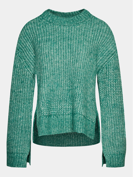 Gina Tricot Пуловер 20776 Зелен Regular Fit за Жени цена