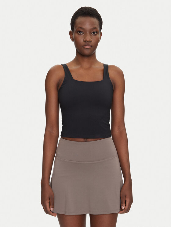 Girlfriend Collective топ Tommy 1045 Черен Slim Fit за Жени цена