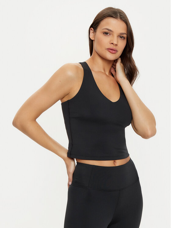 Girlfriend Collective топ Zoe 1024 Черен Slim Fit за Жени цена