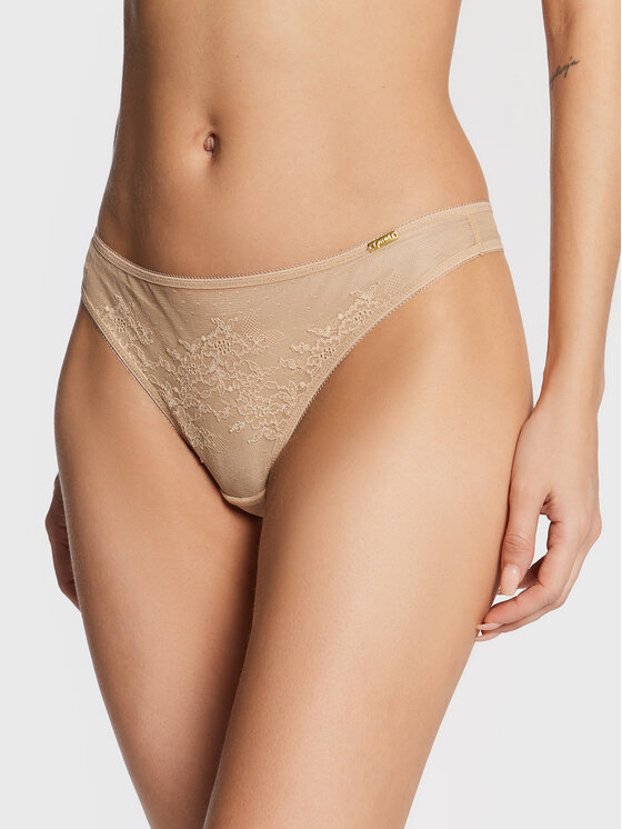Gossard Бикини тип прашка Glossies 13006 Бежов за Жени цена