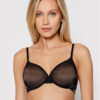 Gossard Сутиен с банели Glossies Sheer Moulded 6271 Черен за Жени цена