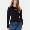 Guess Jeans Блуза W5YP38 KA0H1 Черен Slim Fit за Жени цена