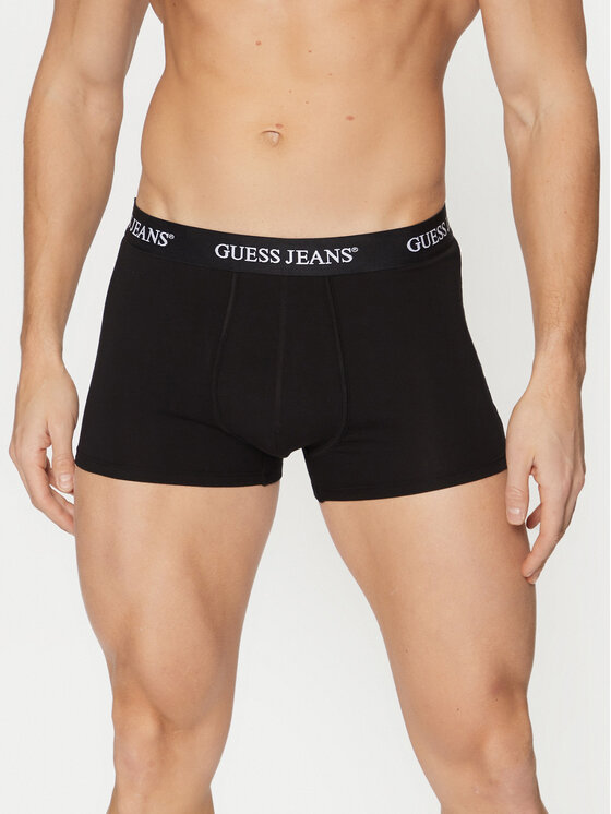 Guess Jeans Боксерки M4BZ44 K6YW1 Черен за Мъже цена