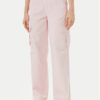 Guess Jeans Дънки W4YB61 WGCV1 Розов Straight Leg за Жени цена