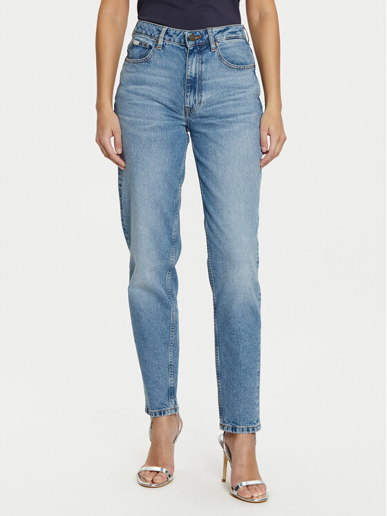 Guess Jeans Дънки W5RA0D D5M4A Син Regular Fit за Жени цена