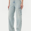 Guess Jeans Дънки W5RA1R D5M51 Светлосиньо Regular Fit за Жени цена