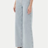 Guess Jeans Дънки W5YA0Y D5M56 Син Wide Leg цвят на ниска цена